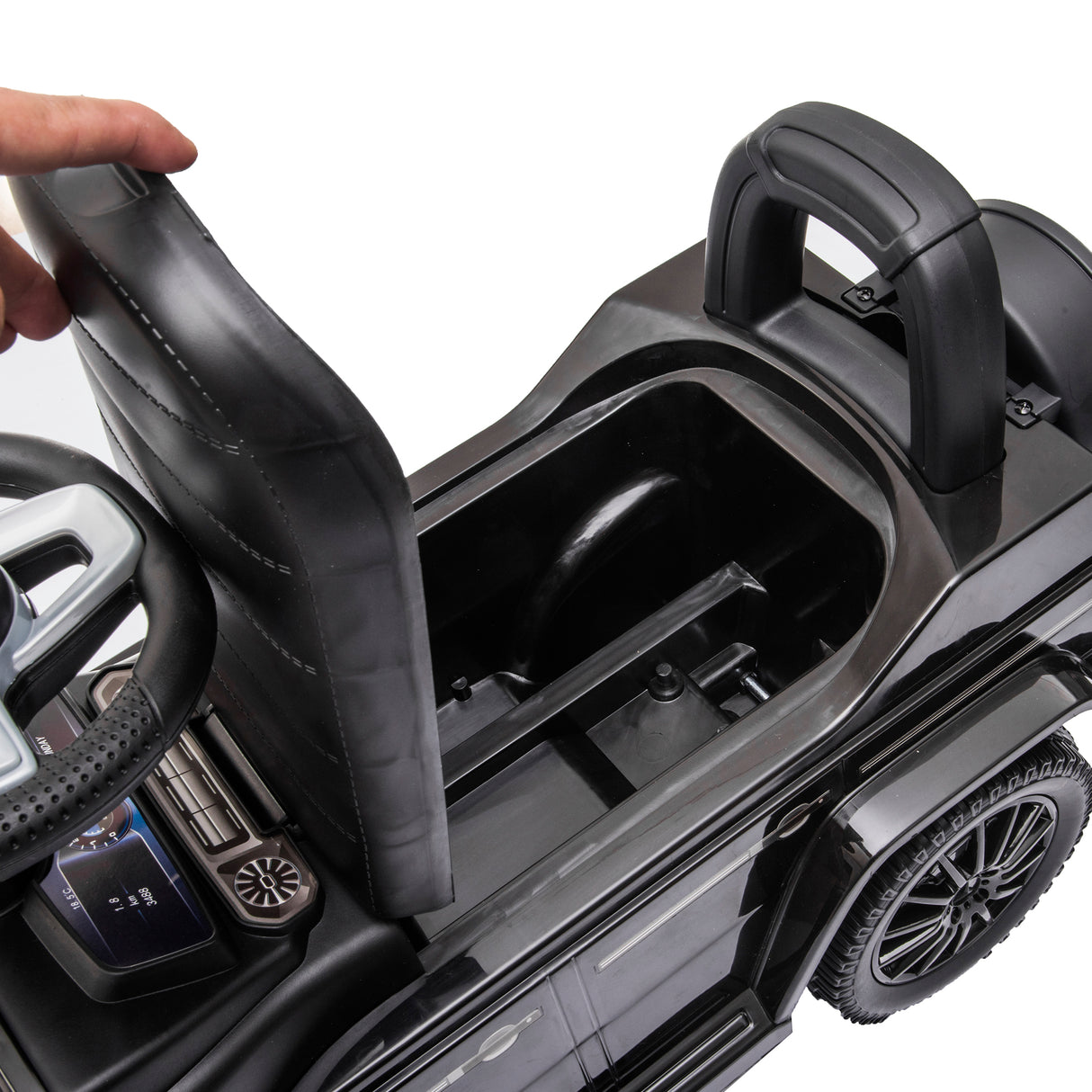 Gåbil Mercedes-Benz licens G350D sort