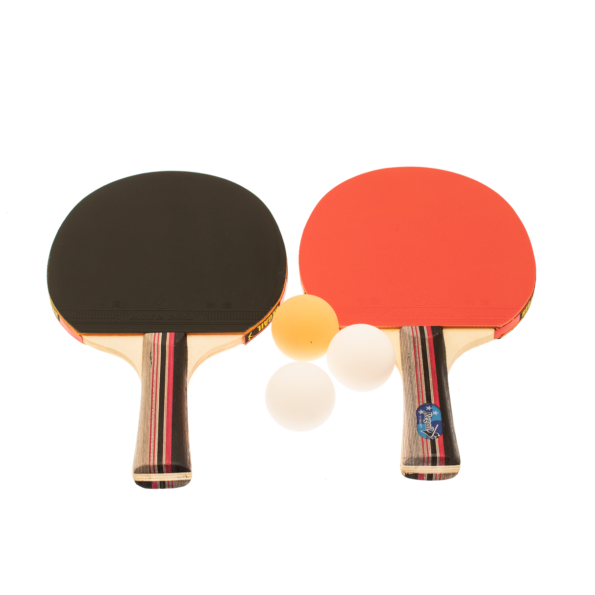 Bordtennis bat - Basic 2 bat og 3 bolde NORDIC Games