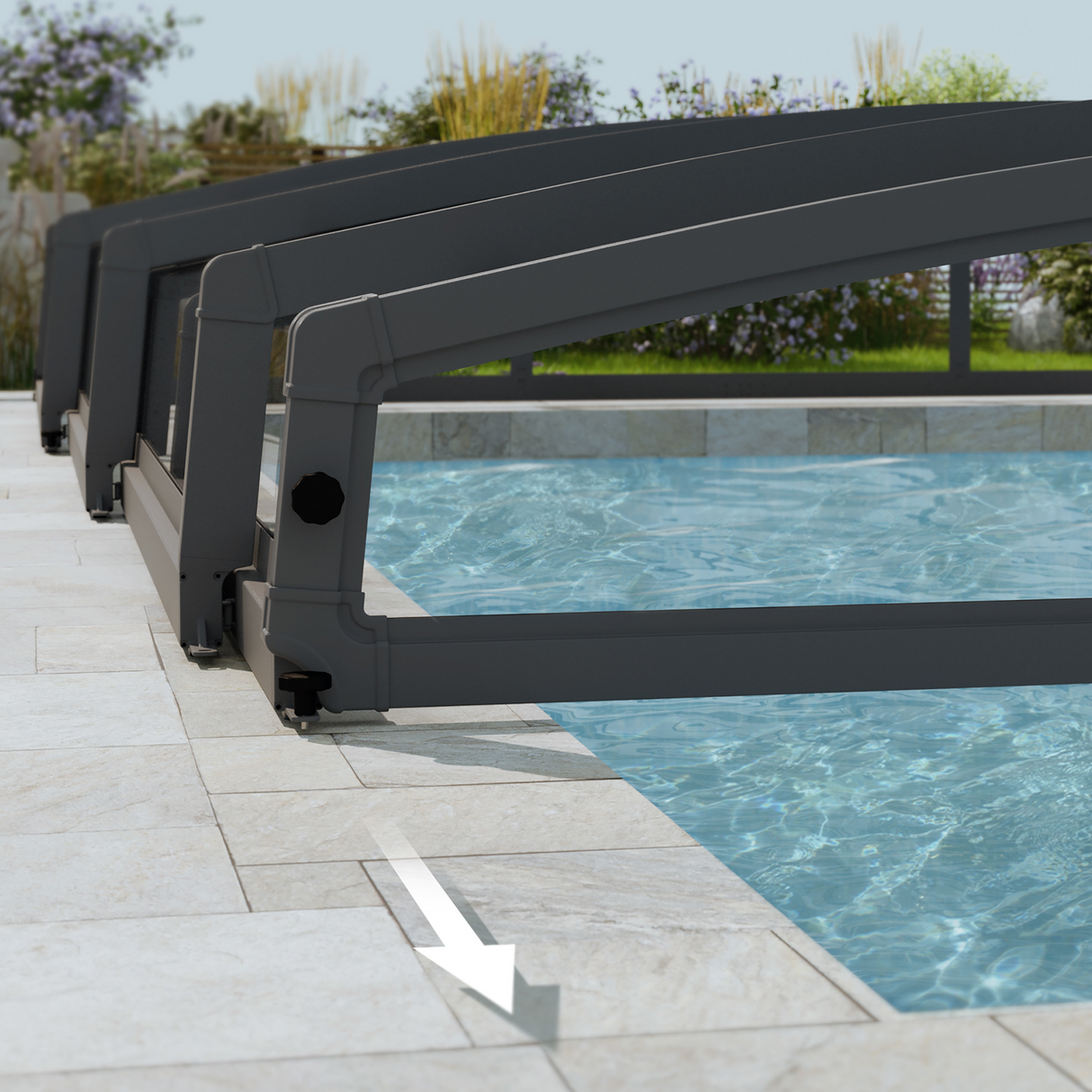 Majorca pool overdækning 470 x 670 cm Palram - Canopia