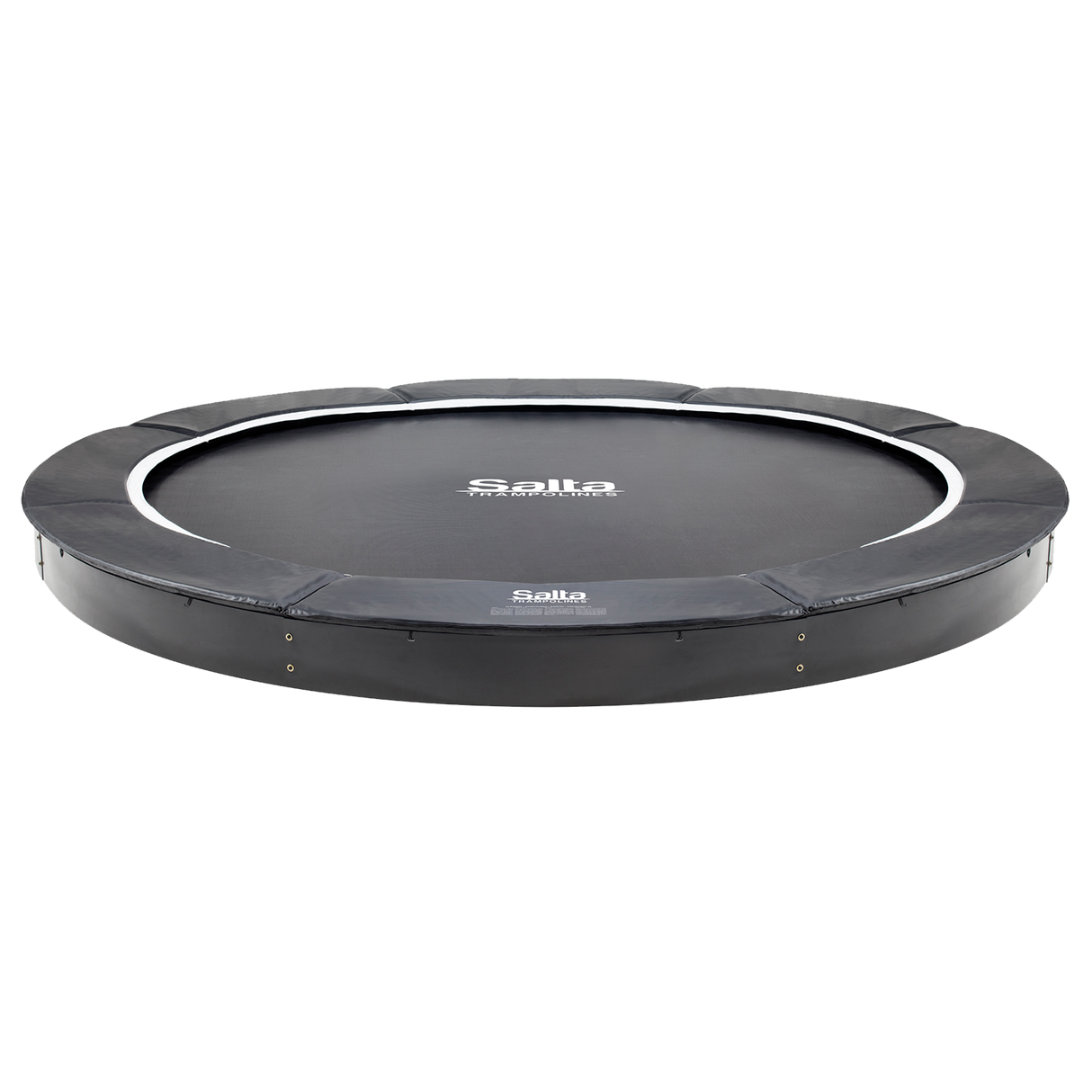Trampolin Royal Baseground Ø305 cm, sort inkl. sikkerhedsnet Salta