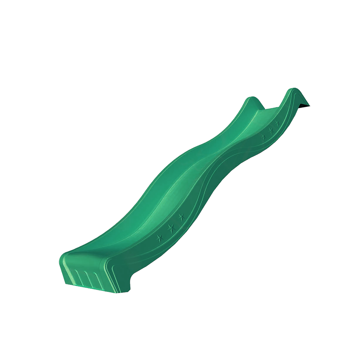 Rutschebane Mørkegrøn 2,65 m Jungle Gym