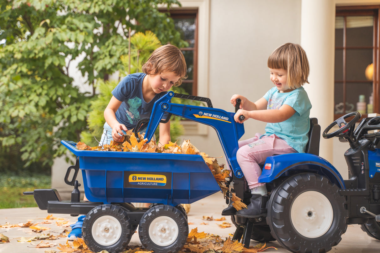 Rendegraver inkl. vogn med tiplad FALK New Holland
