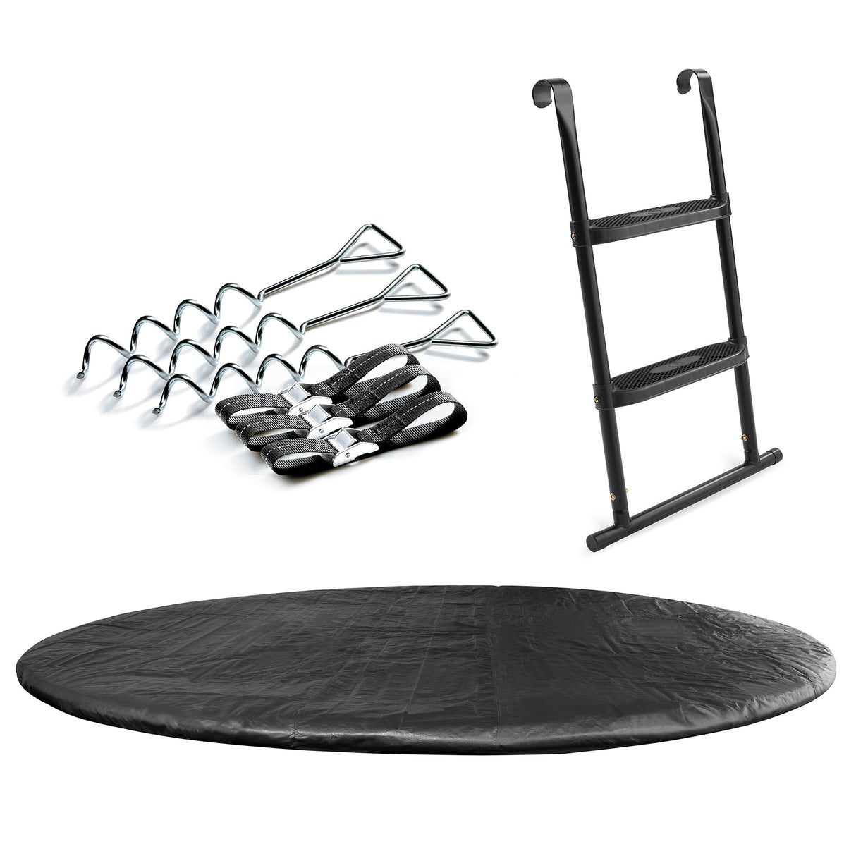 Overtræk, stige og forankring t/Ø251 cm trampolin