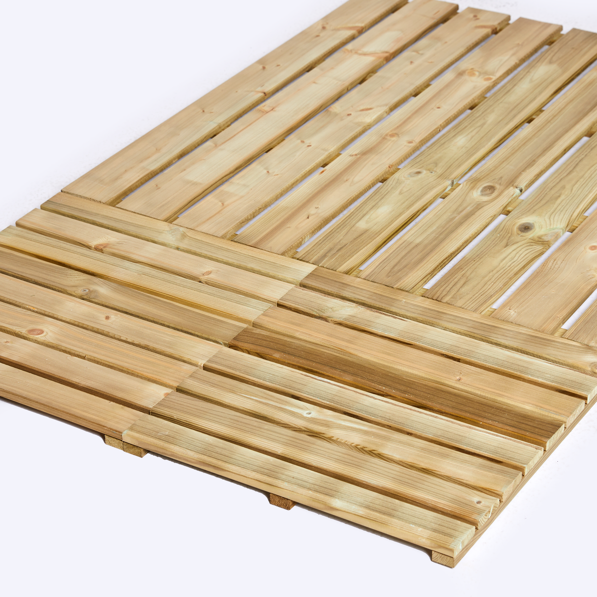 Træflise trykimprægneret 100 x 100 cm