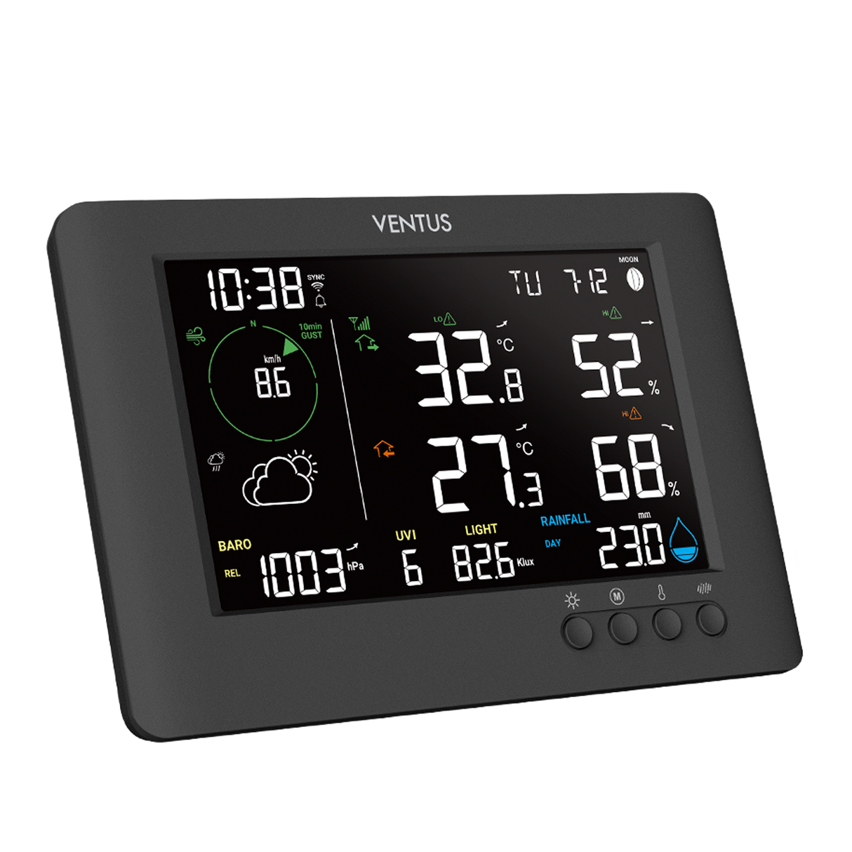 Vejrstation - W815, wifi