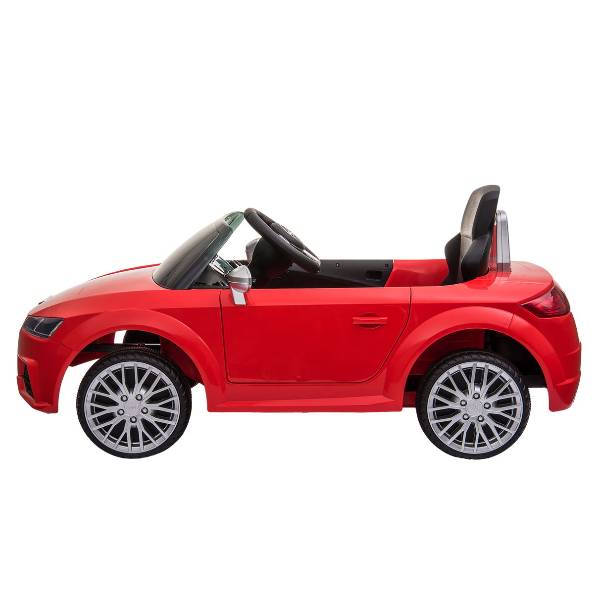 Elbil Audi TTS Roadster 12V med EVA-hjul