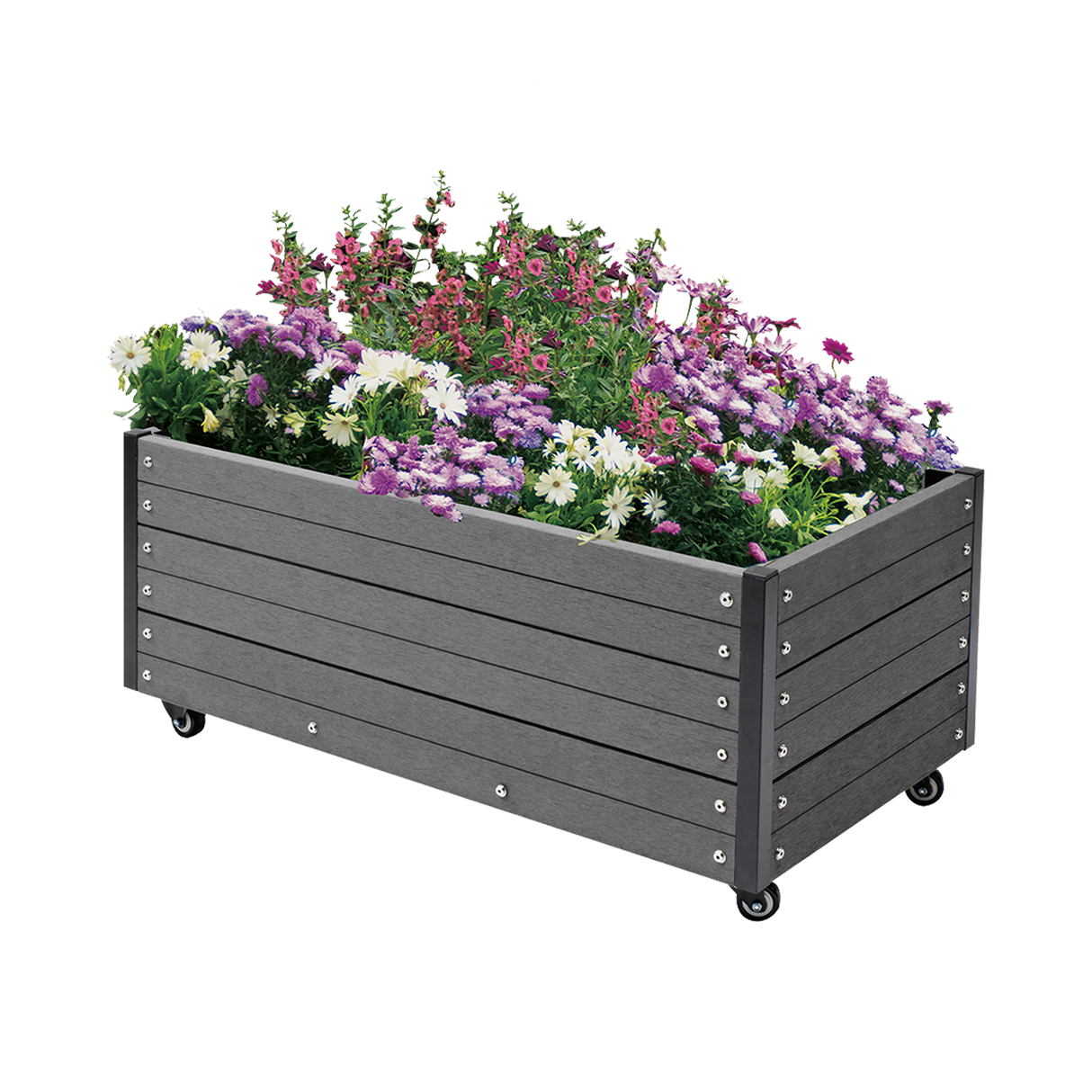 Højbed WPC, 36 x 50 x 90 cm