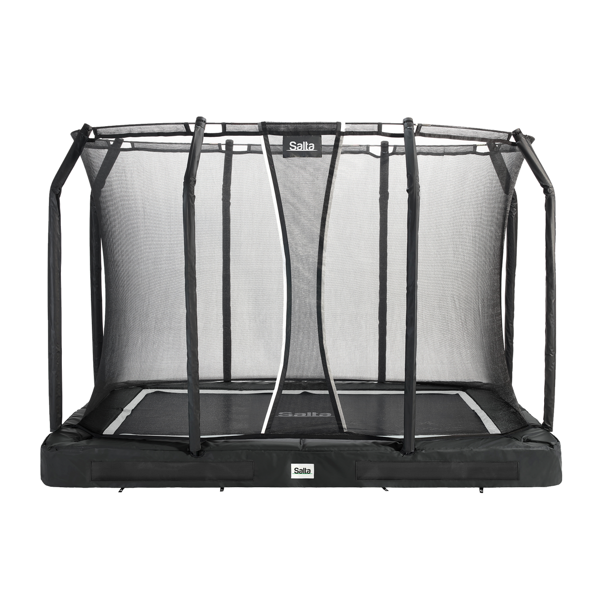 Trampolin Premium Ground inkl. sikkerhedsnet 305 x 214 cm Salta