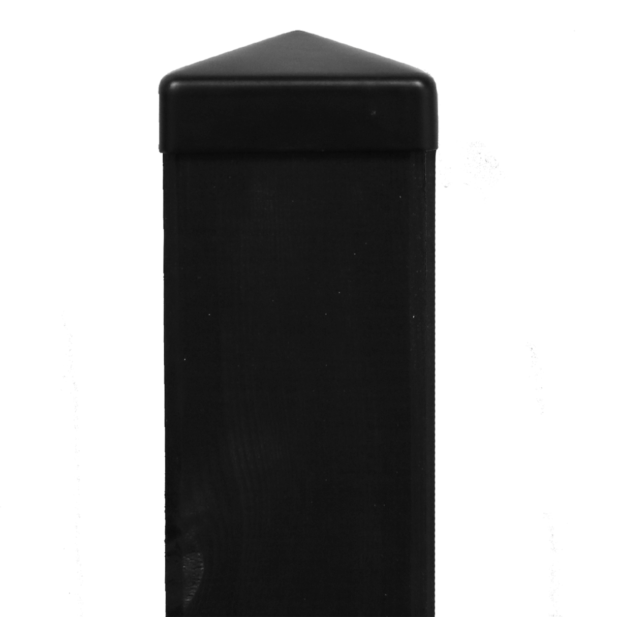 Stolpehat sort - 71 x 71 mm