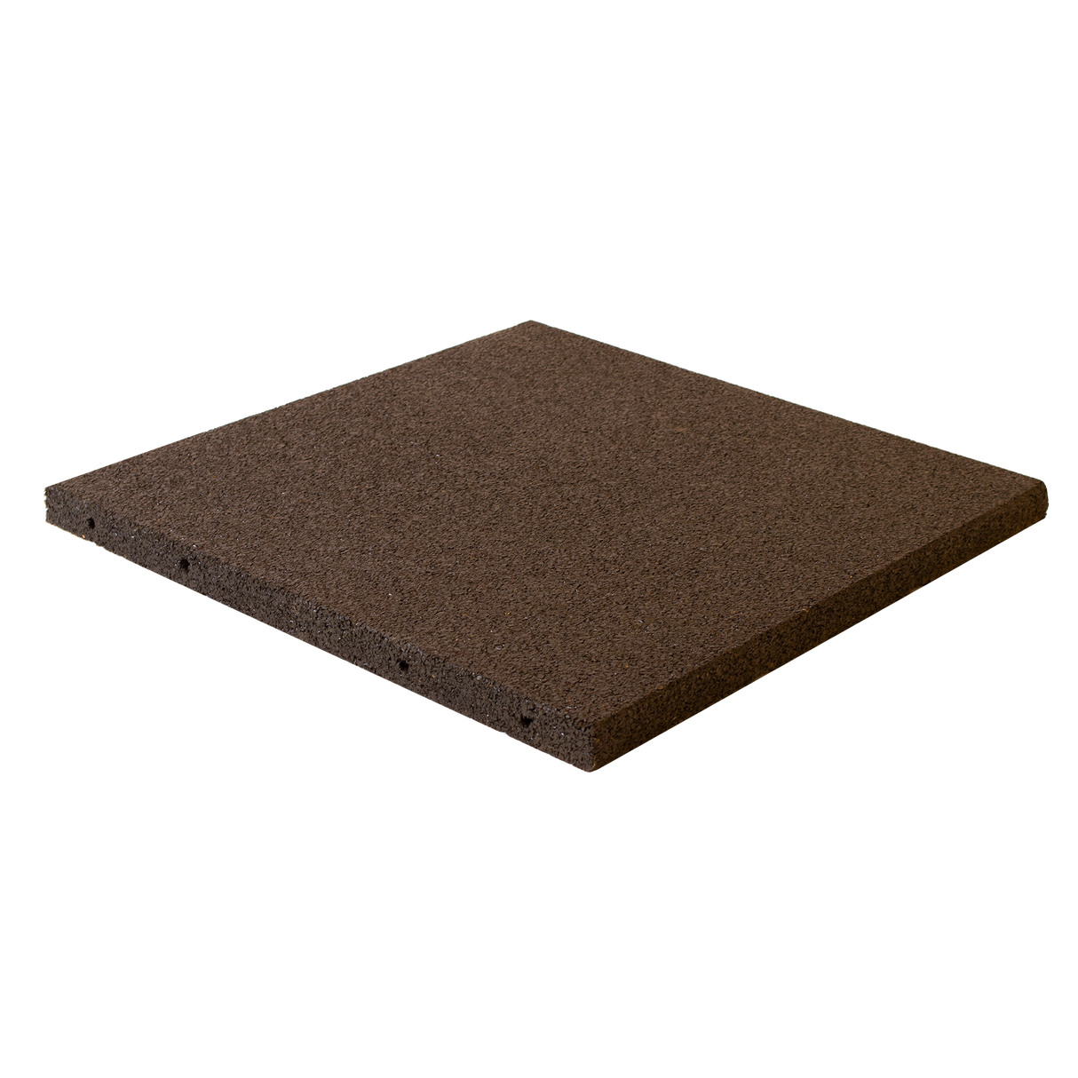 Gummiflise 50 x 50 x 3 cm sort Active 7,5 m2 - 30 stk.