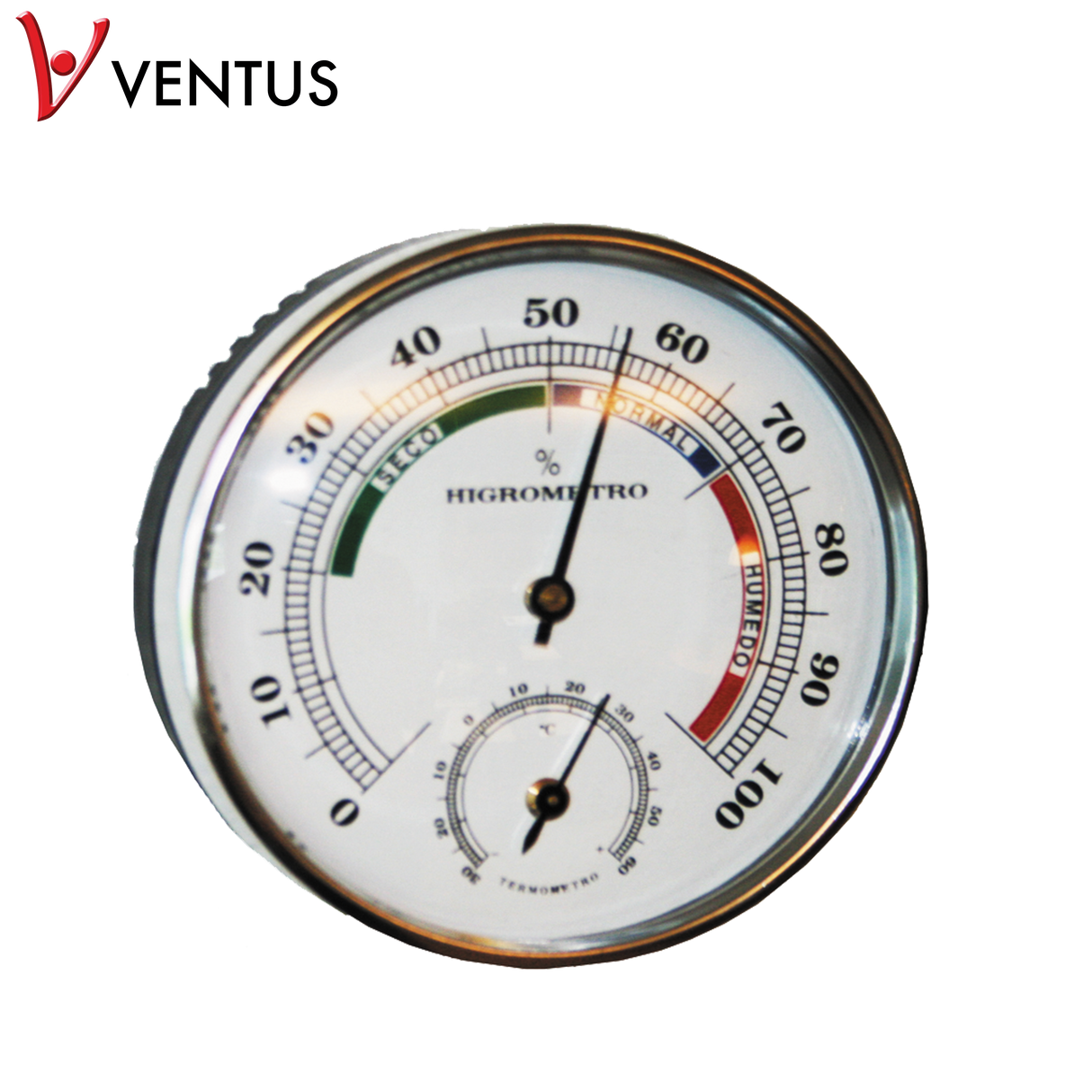 Termo-/hygrometer Ø85 x 25 mm WA085
