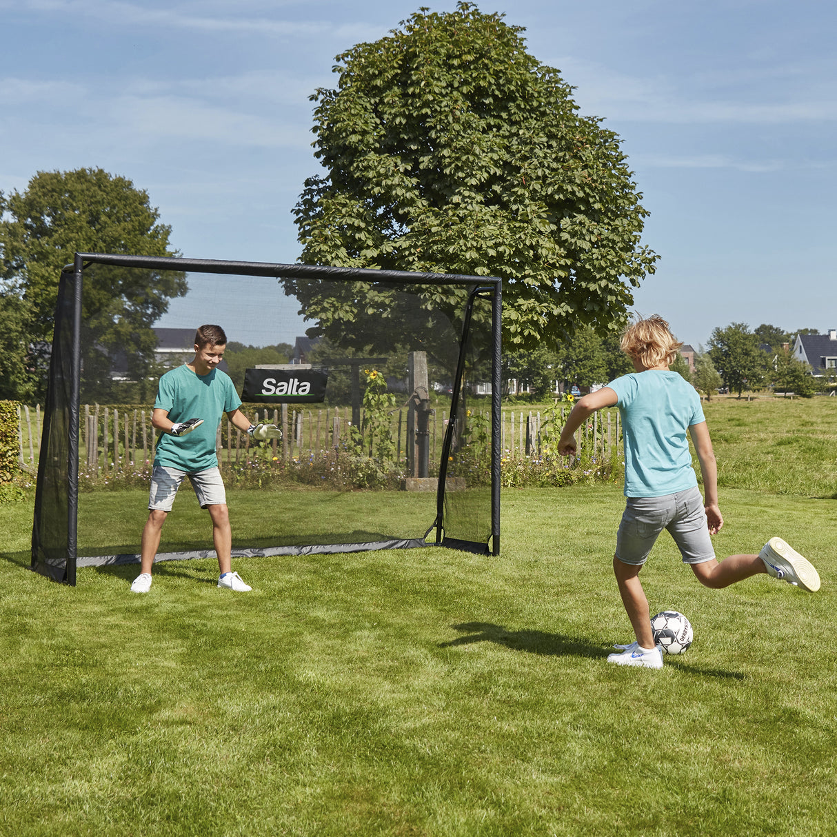 Fodboldmål Legend m. sharpshooter 300 x 200 x 90 cm Salta