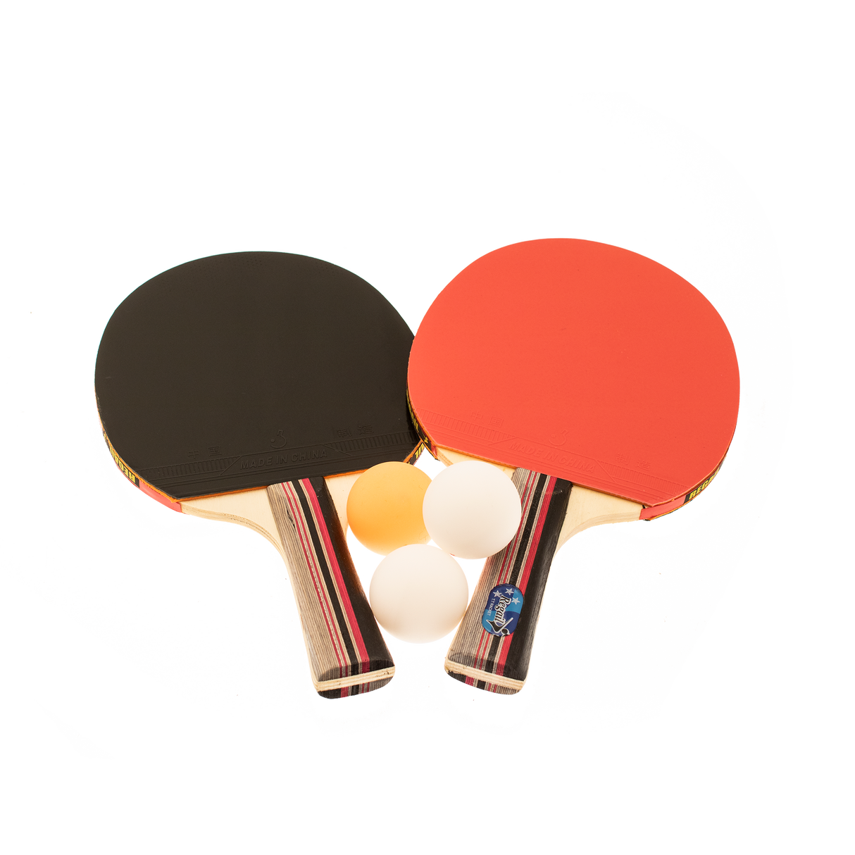 Bordtennis bat - Basic 2 bat og 3 bolde NORDIC Games