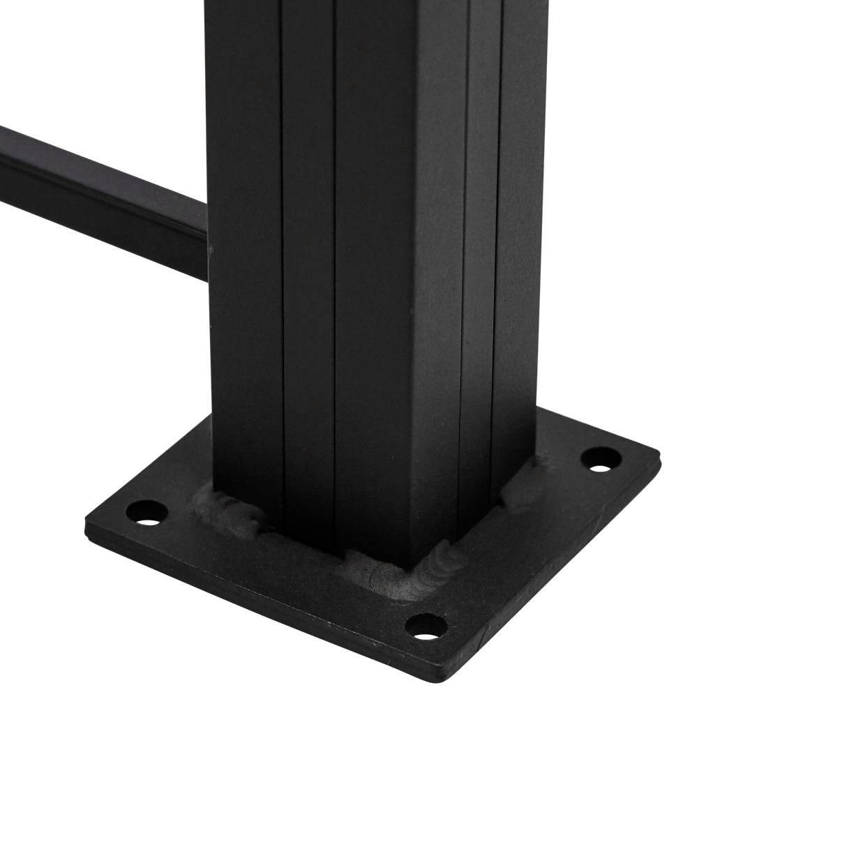 3 Fag espalier antracitgrå 100 x 100 cm inkl. 4 alu stolper 108 cm