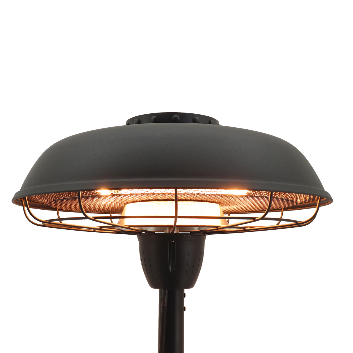 Terrassevarmer 900/2100W gulvmodel snorafbryder HA, sort