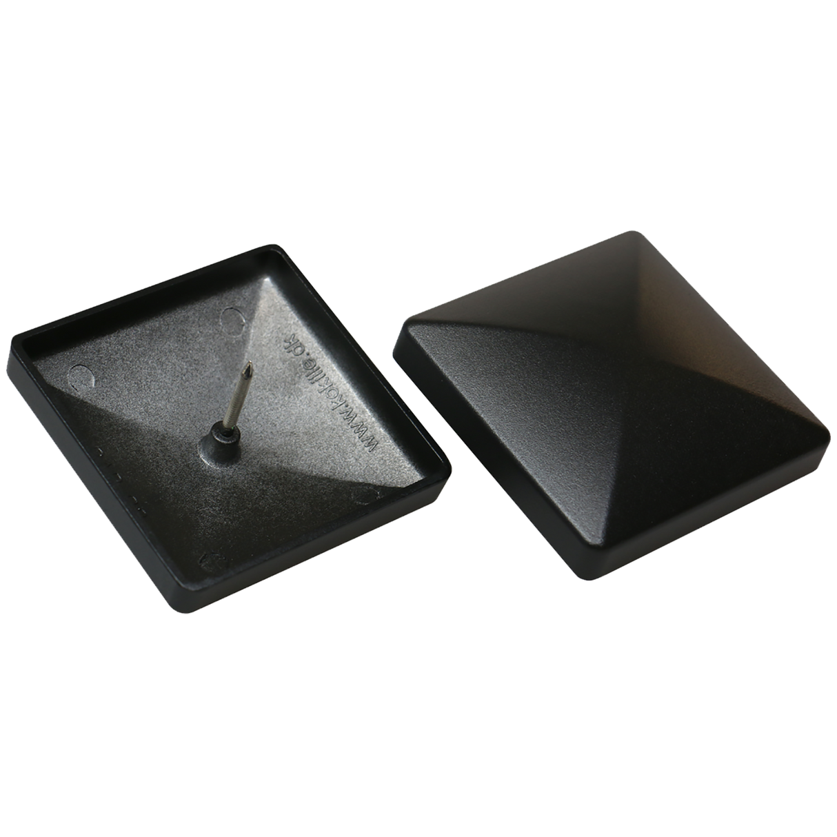 Kokille sort alutop - CAP 76 stolpehat