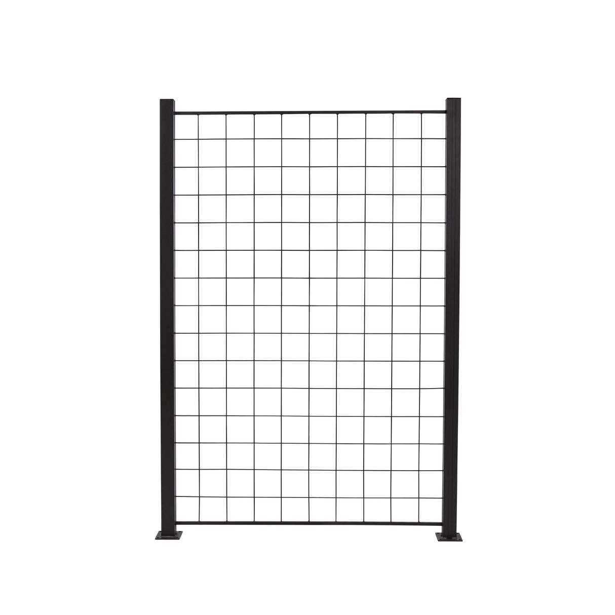 Espalier antracitgrå 150 x 100 cm til aluminium stolpe
