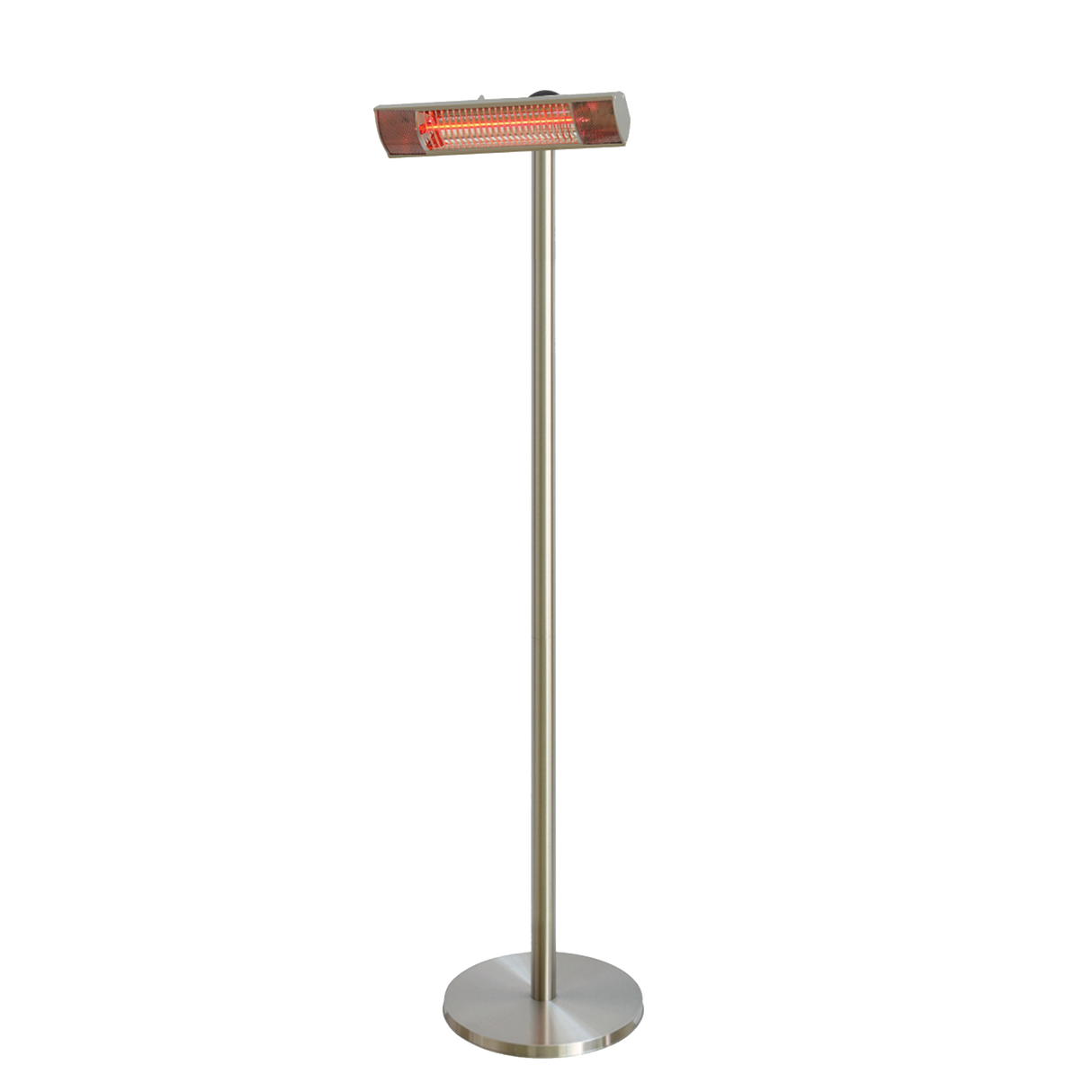 Terrassevarmer 1500W gulvmodel - GT, sølv