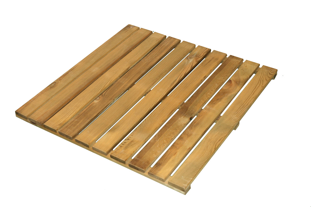 Træflise trykimprægneret 80 x 80 cm, 20 stk