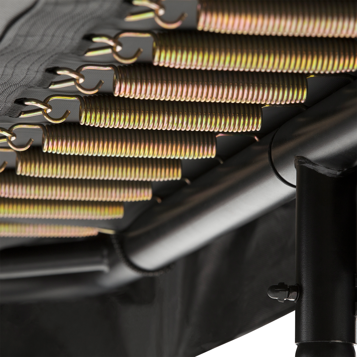 Trampolin Premium Black Edition rektangulær 305 x 214 cm inkl. sikkerhedsnet Salta