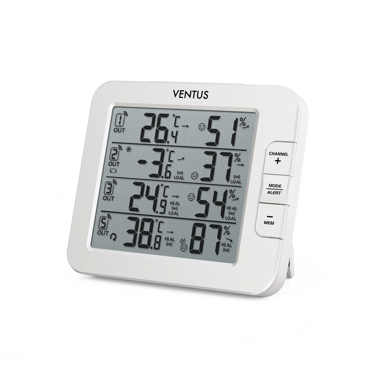 Vejrstation med 3 sensorer W210