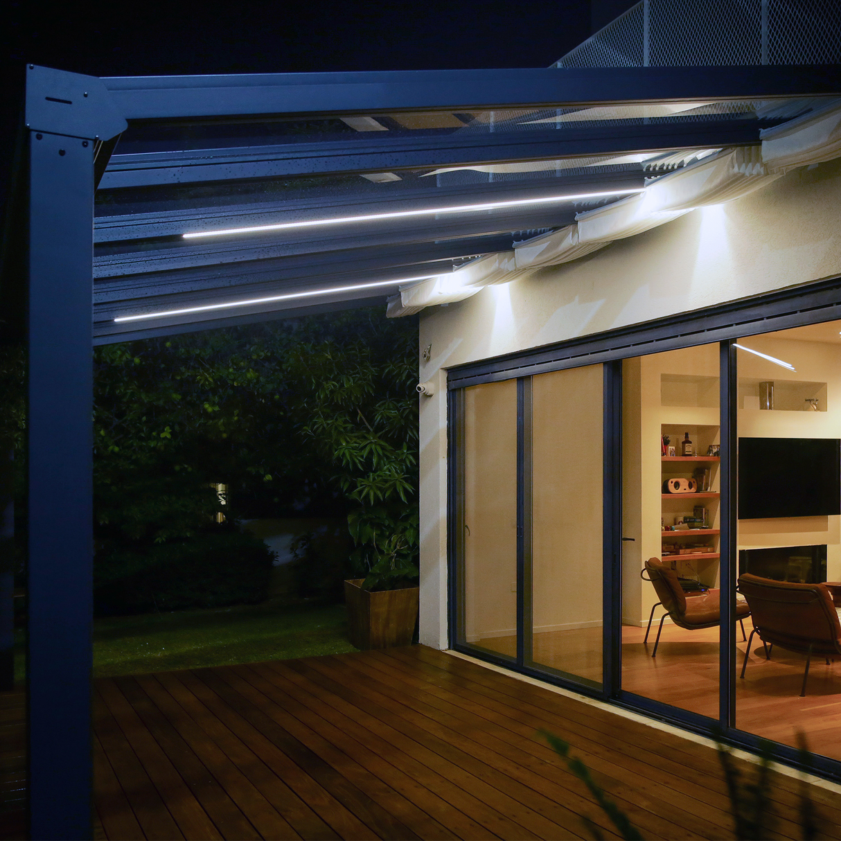 LED lysbånd m/fjernbetjening kontrol dæmper Palram - Canopia