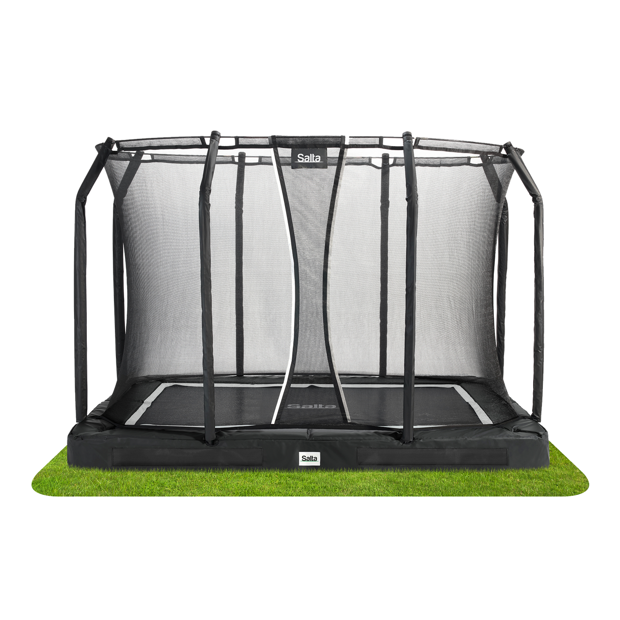 Trampolin Premium Ground inkl. sikkerhedsnet 305 x 214 cm Salta