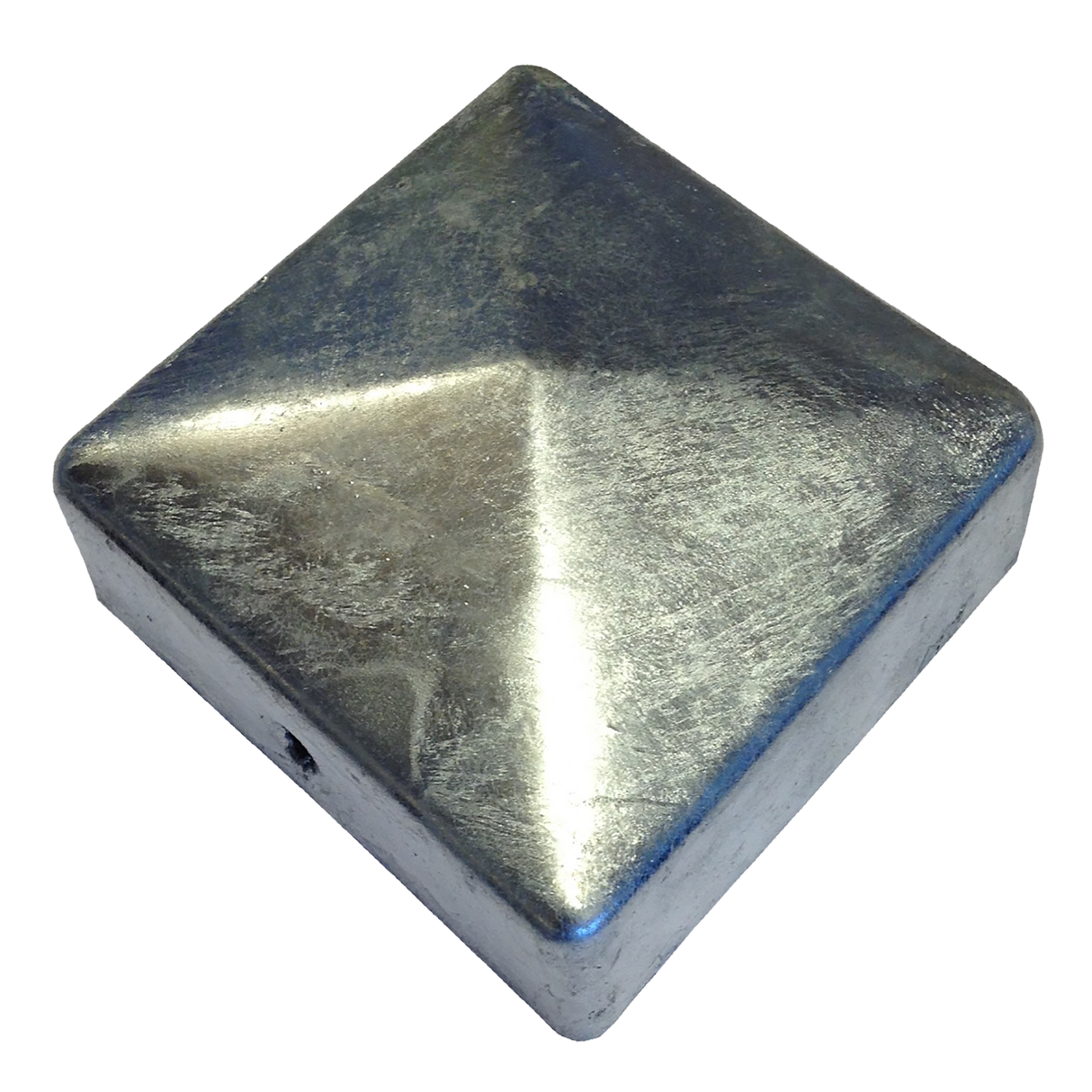 Stolpehat varmgalv - 76 x 76 mm