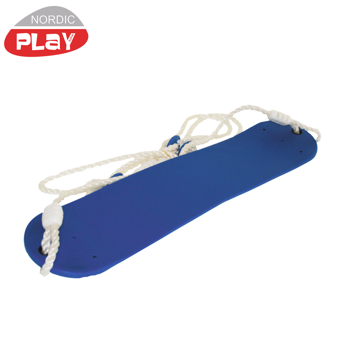 Blød gynge med reb - blå