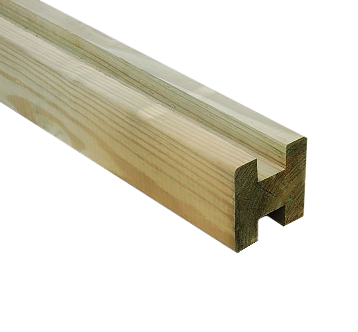 Stolpe til profilhegn mellem 9 x 9 x 270 cm