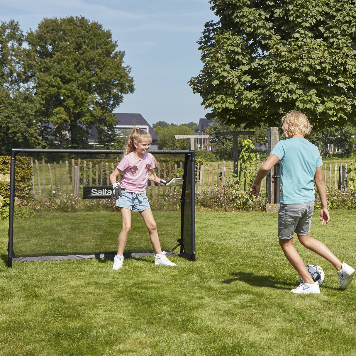 Fodboldmål Legend m. sharpshooter 180 x 120 x 60 cm Salta