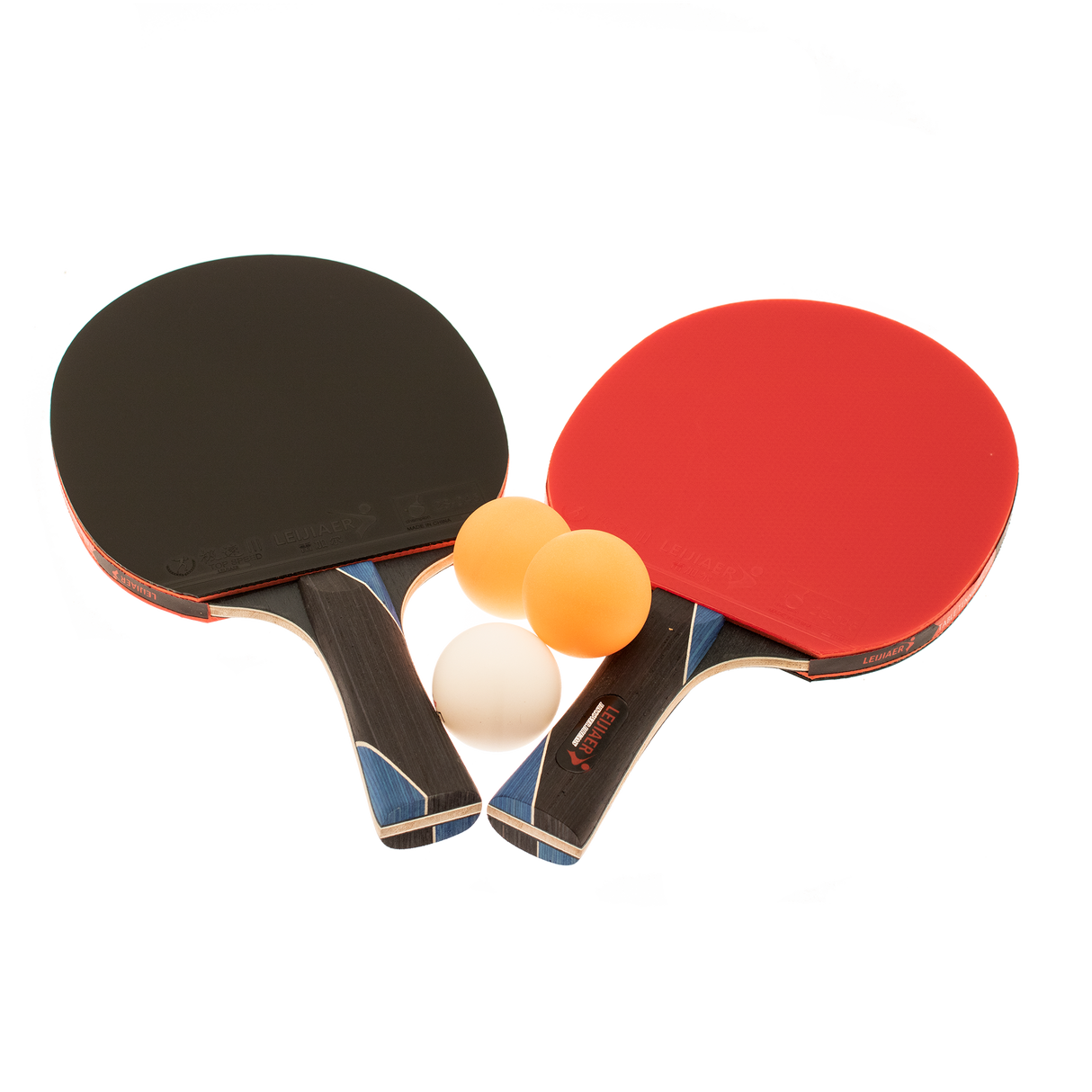 Bordtennis bat - PRO 2 bat og 3 bolde NORDIC Games