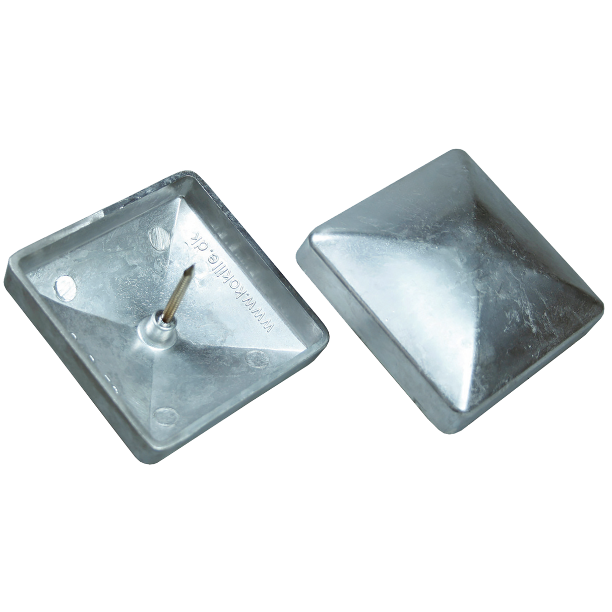 Kokille alutop - CAP 76 stolpehat