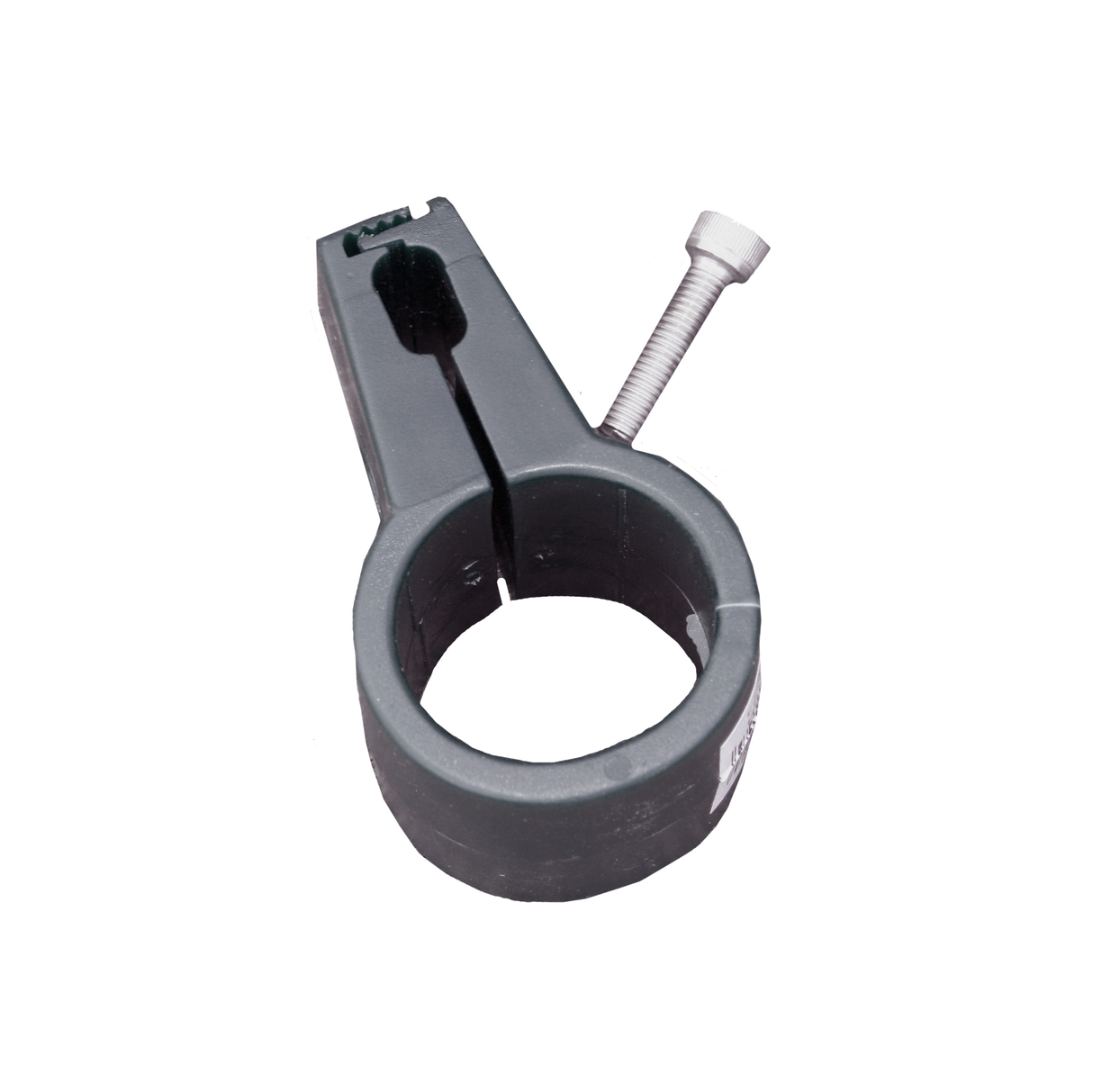 Enkelt beslag for panelhegn Ø34 mm, grøn