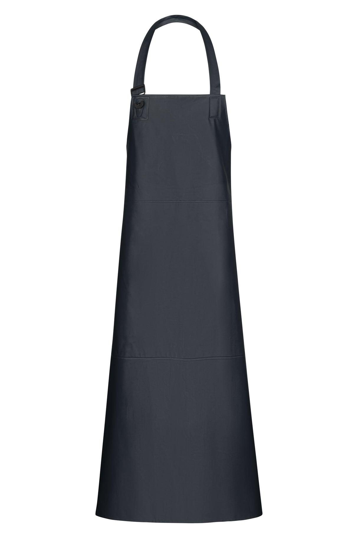 Forklæde i kraftig PU/PVC kvalitet - Navy