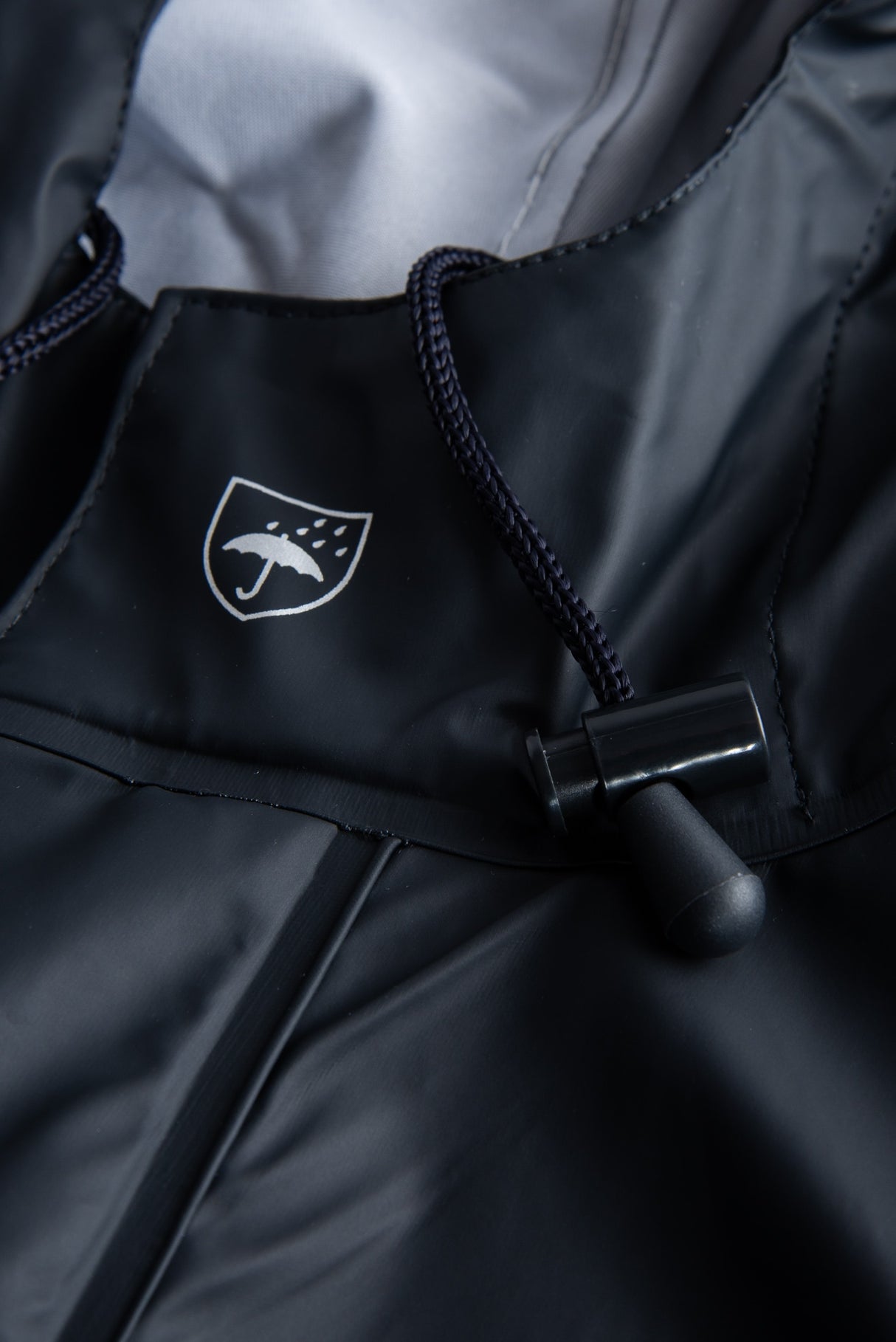 Regndragt i PU kvalitet - Navy