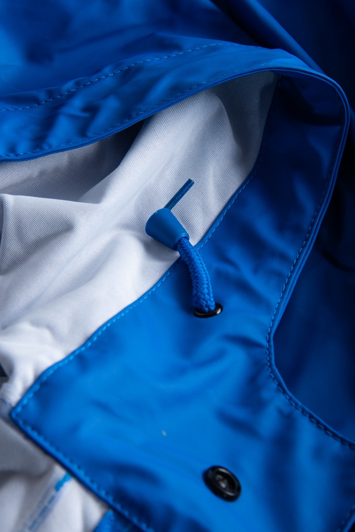 Regndragt i PU kvalitet - Royal Blå