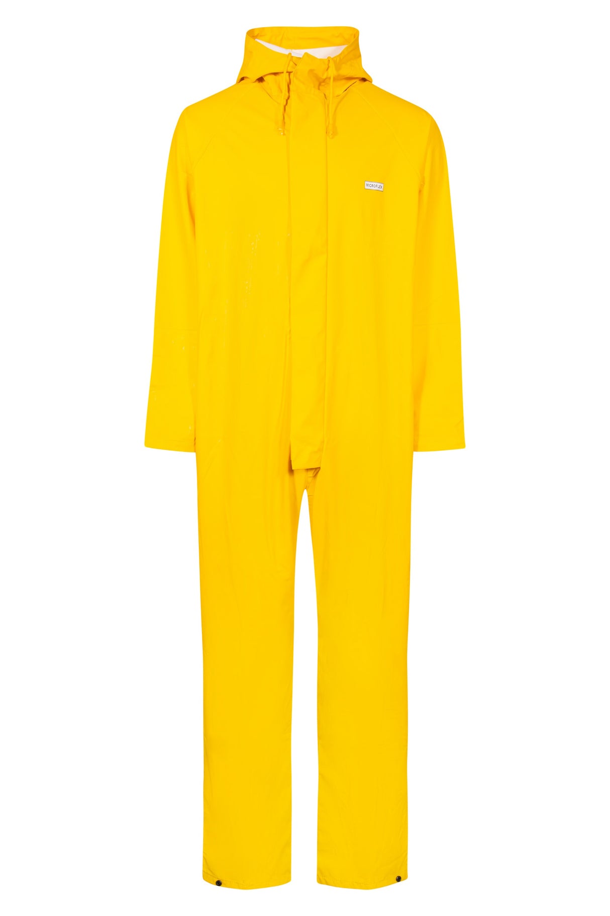 Regndragt i PU kvalitet - Gul