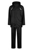 Regnsæt med jakke og bukser i PU kvalitet - Sort