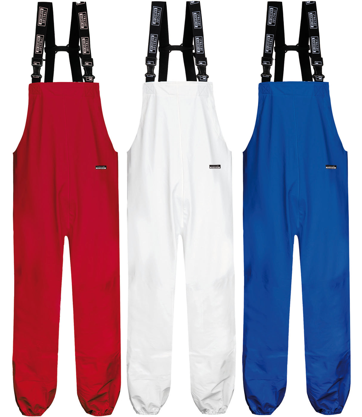 Rengøringsoveralls i kraftig PU kvalitet - Rød