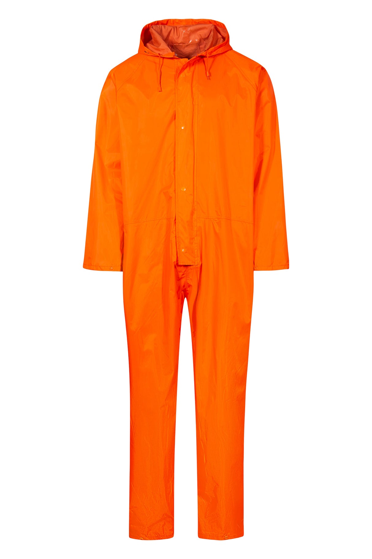 Regndragt i polyester kvalitet - Hi-Vis Orange