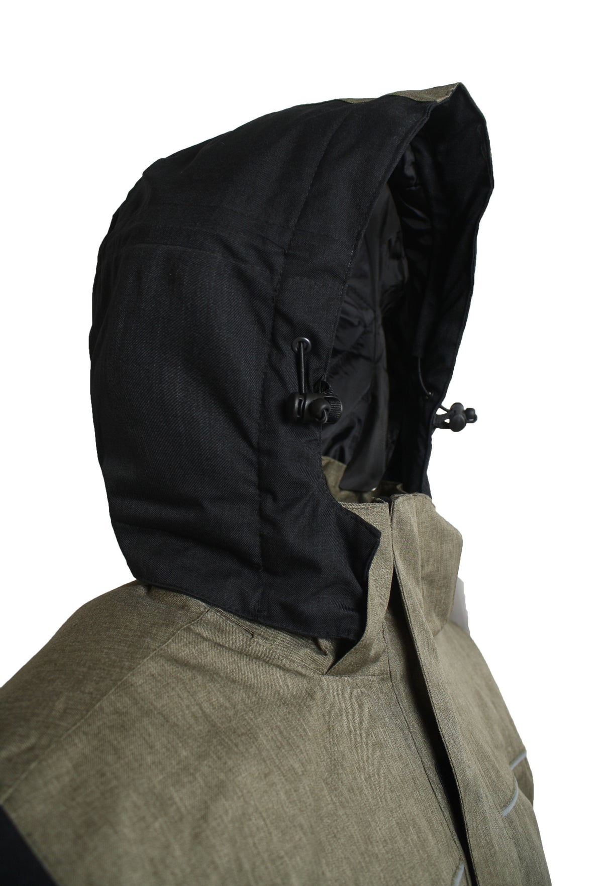 Vinterkedeldragt i slidstærk kvalitet - Oliven / Sort