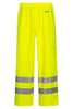 Hi-Vis regnbukser i PU kvalitet - Saturn Gul