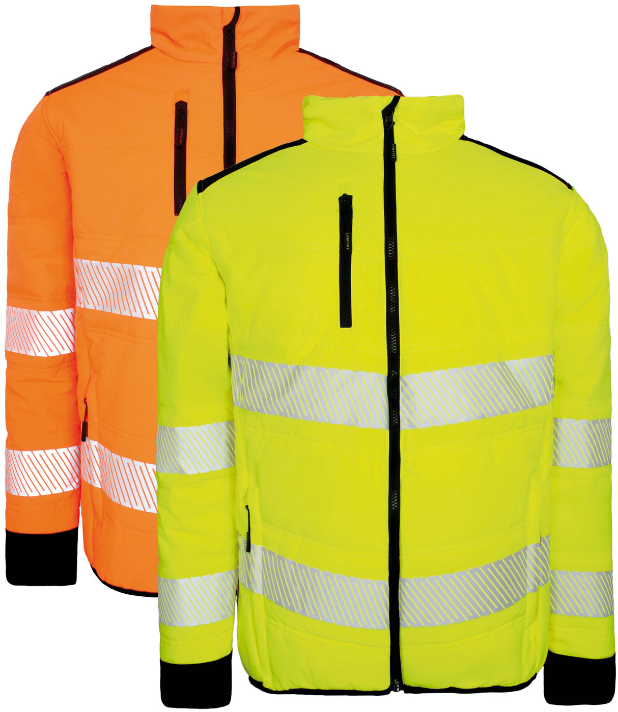Hi-Vis jakke i stretch kvalitet - Saturn Gul / Sort