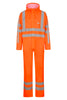 Hi-Vis heldragt i PU kvalitet med RWS-reflekser - Hi-Vis Orange