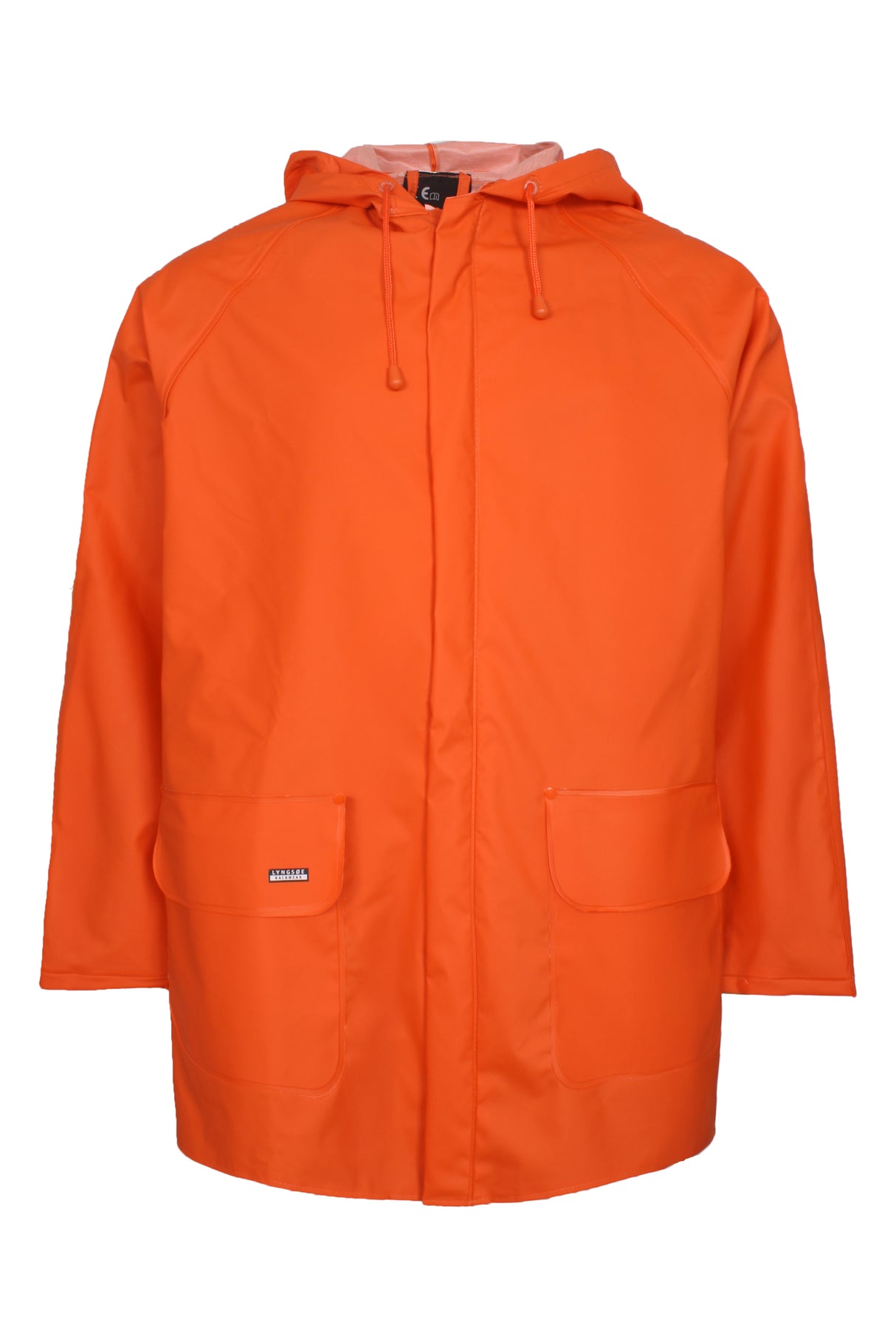 Regnjakke i PVC kvalitet - Orange