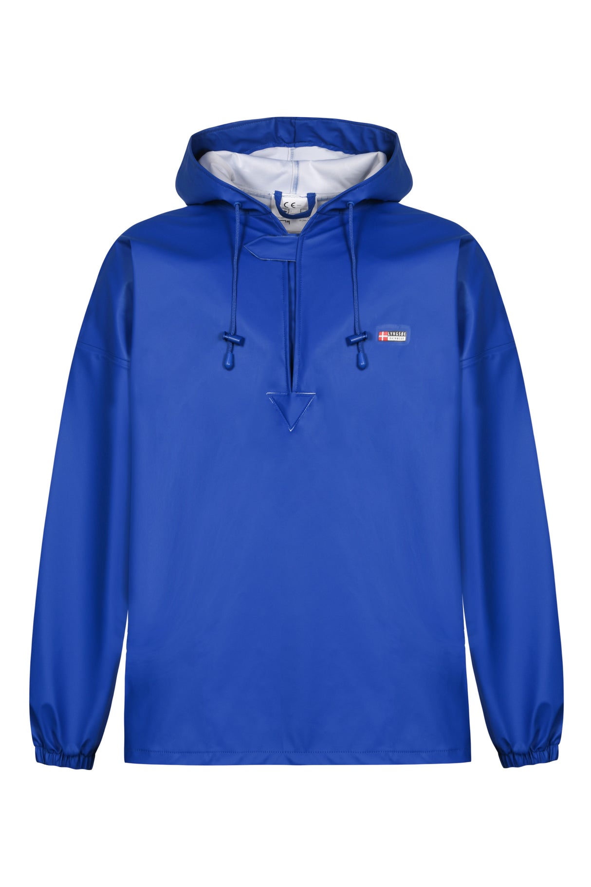 Rengøringsanorak i kraftig PU kvalitet - Royal Blå
