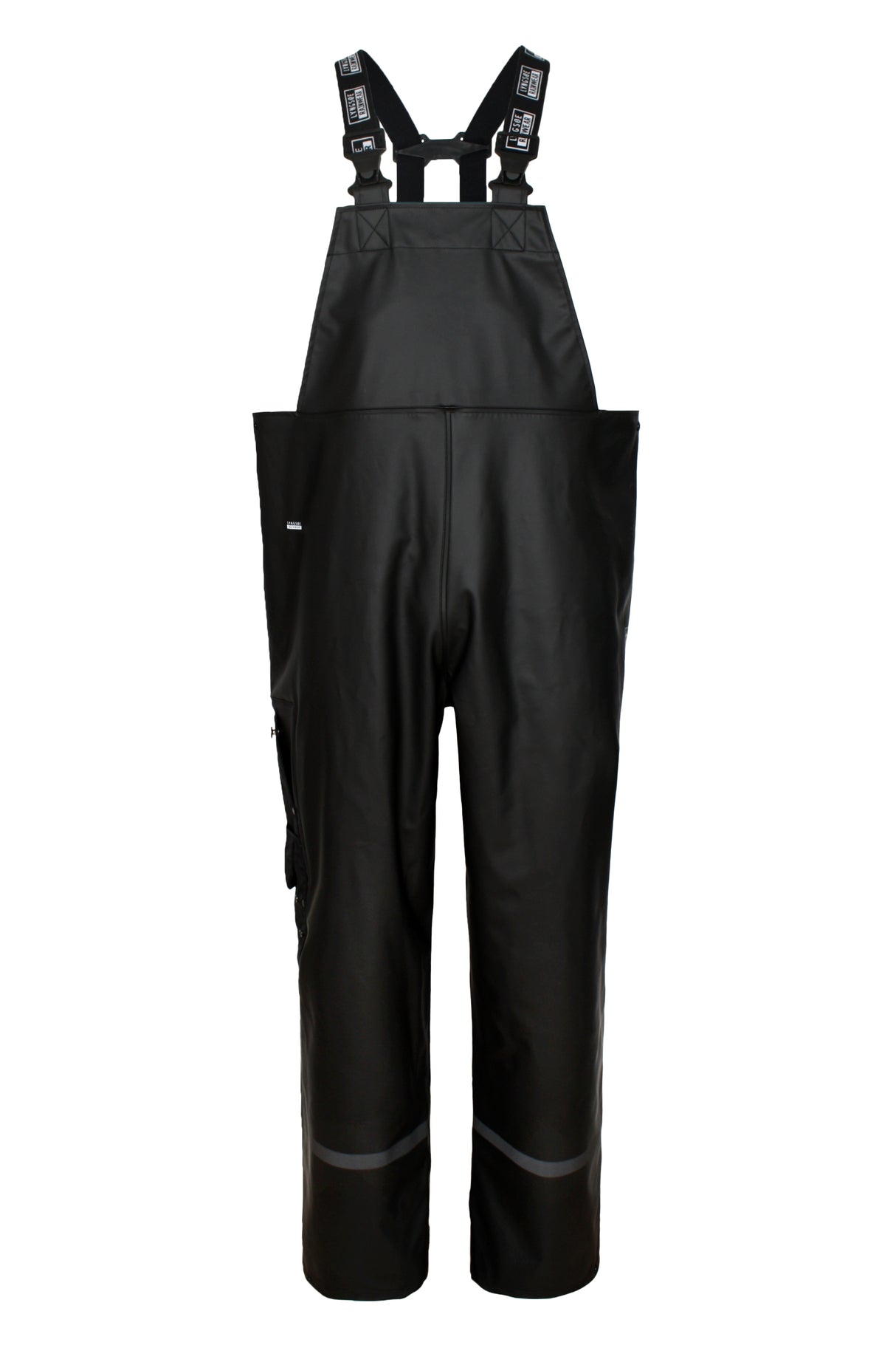 Regnoveralls i kraftig PU kvalitet - Sort