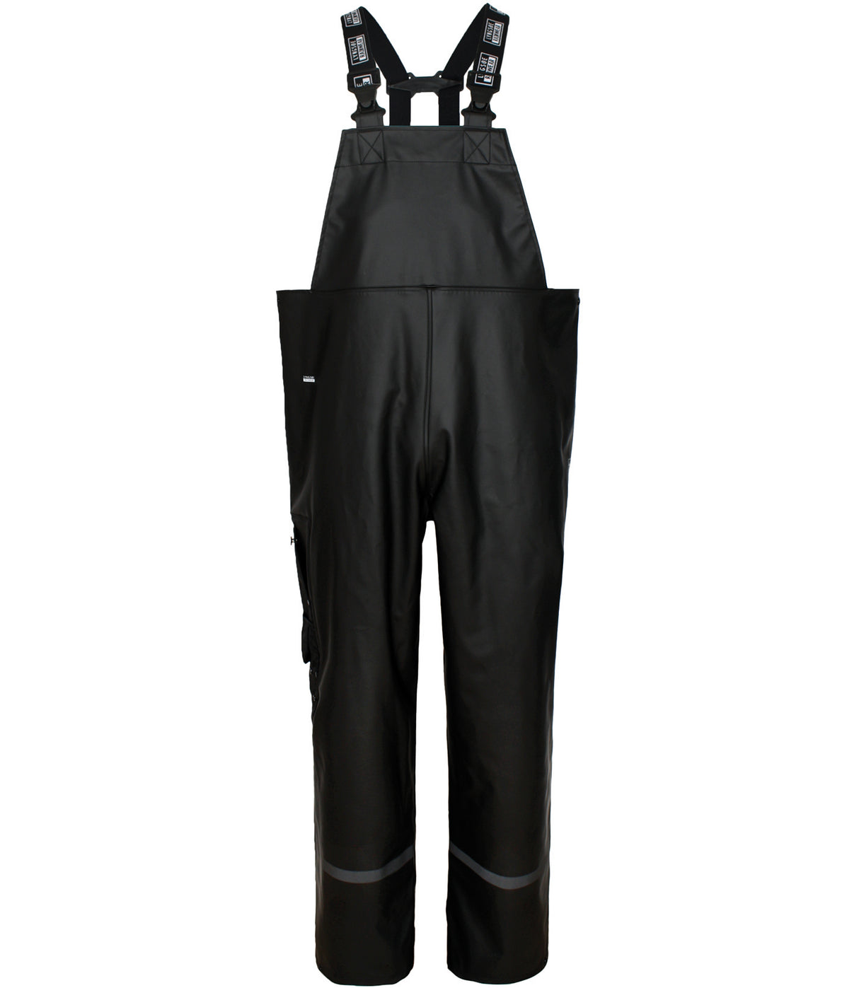 Regnoveralls i kraftig PU kvalitet - Sort