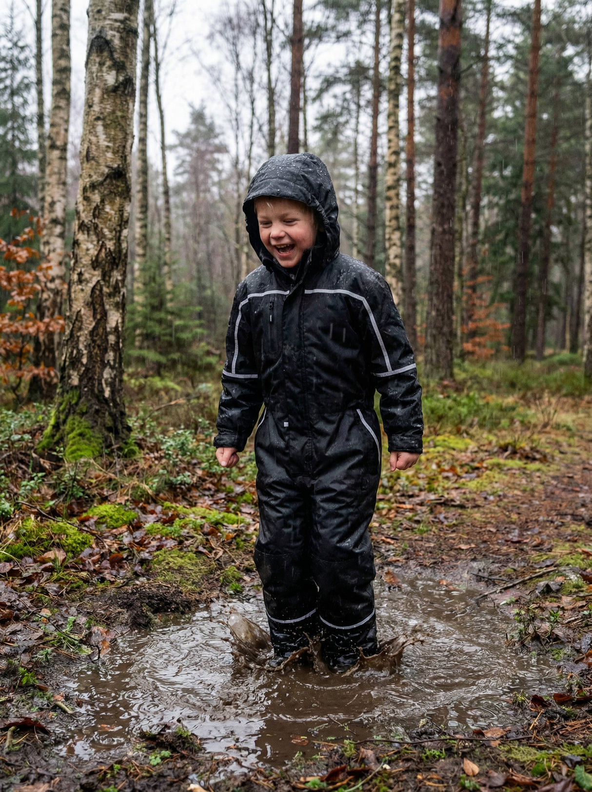 Vinterkedeldragt i god komfort og letvægtsmaterialer - Sort